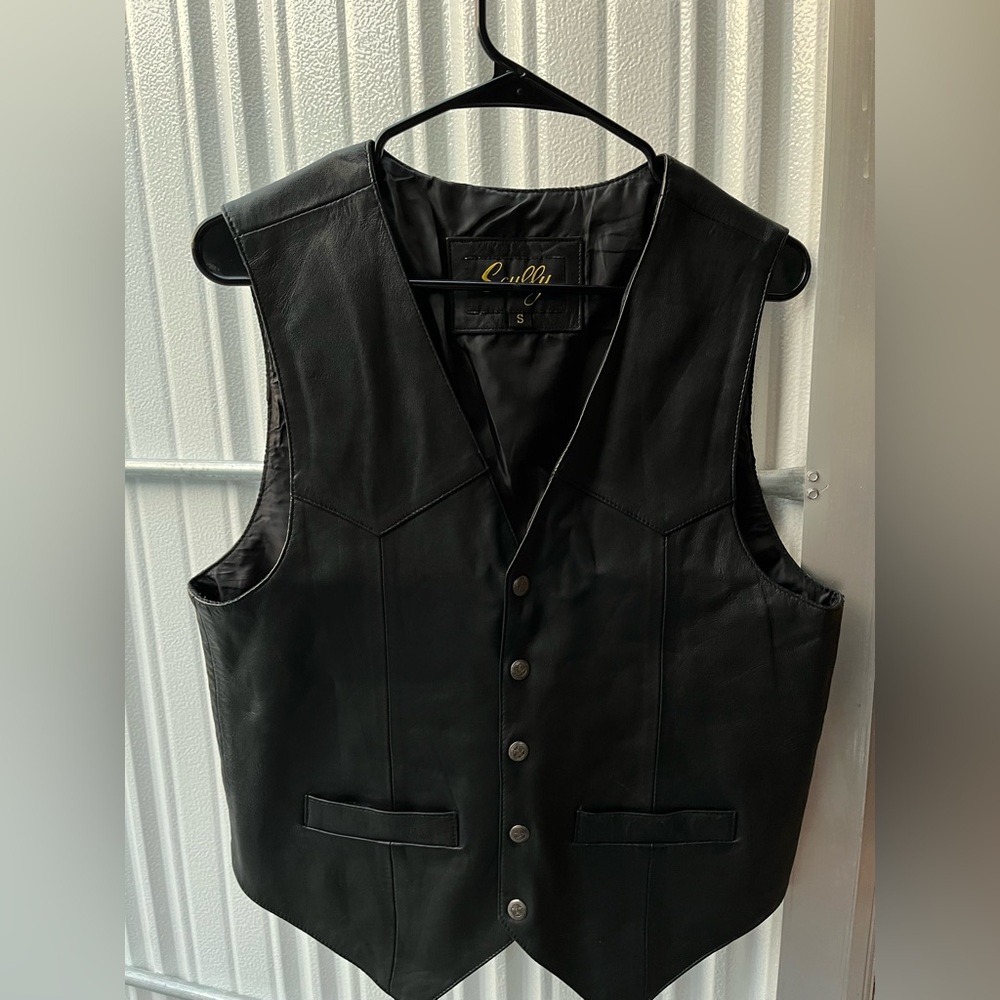 Scully Leather Vest